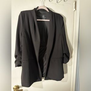 Black large blazer